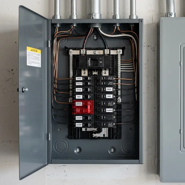 المكيف يفصل القاطع الكهربائي