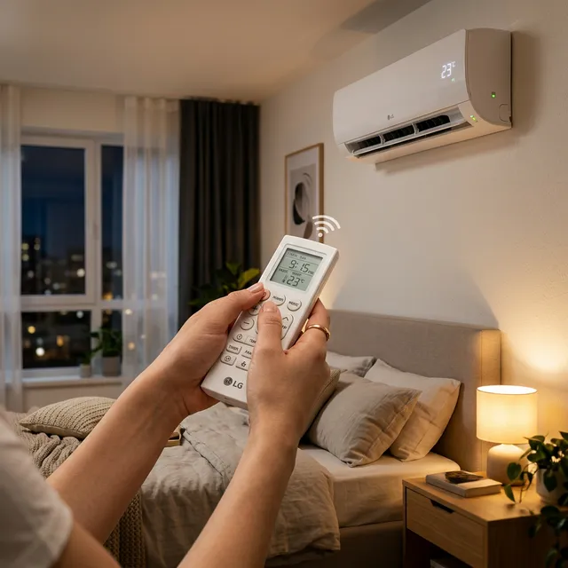 استخدام مؤقت المكيف الذكي لتقليل فاتورة الكهرباء