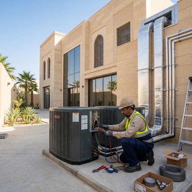 تركيب مكيفات مركزية بالرياض