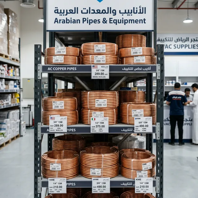 أسعار تمديد نحاس مكيفات بالرياض