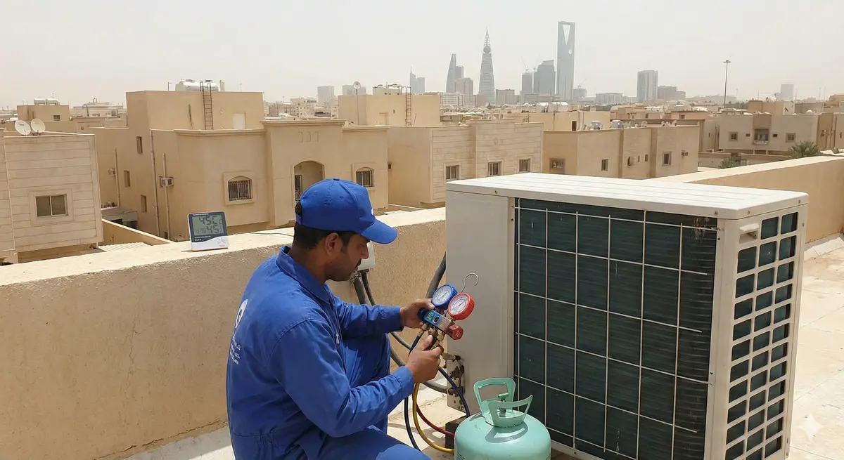 علامات نقص الفريون في المكيف