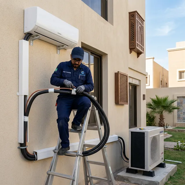 تمديد نحاس مكيفات سبليت: دليل شامل