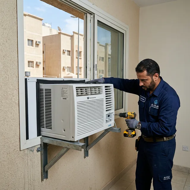 تركيب مكيف شباك بالرياض: الأنواع والأسعار
