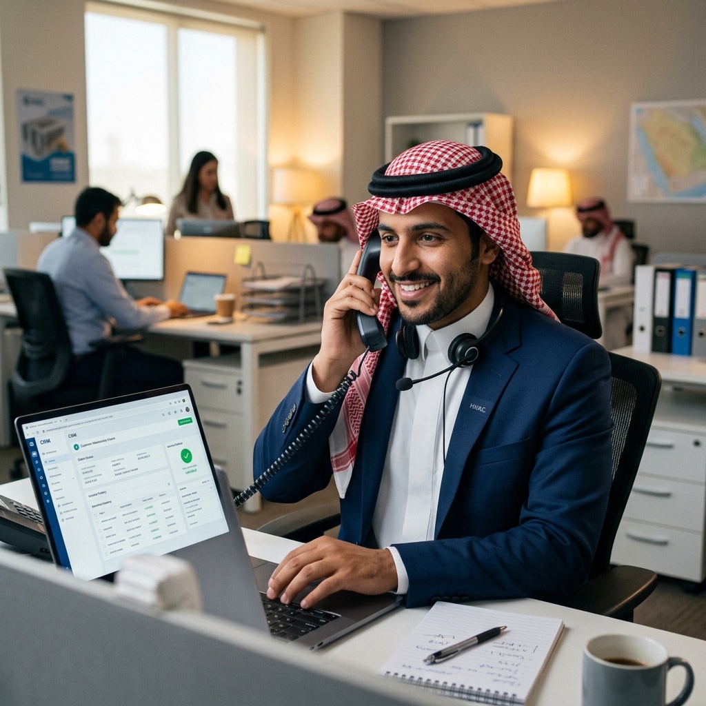 الإشراف الفني ومتابعة سير أعمال التكييف