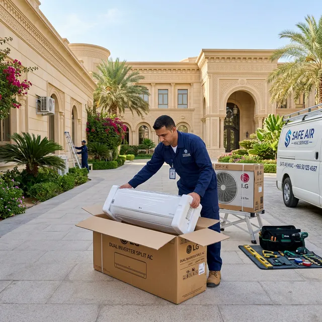 فك ونقل وتركيب مكيفات سبلت مستعملة